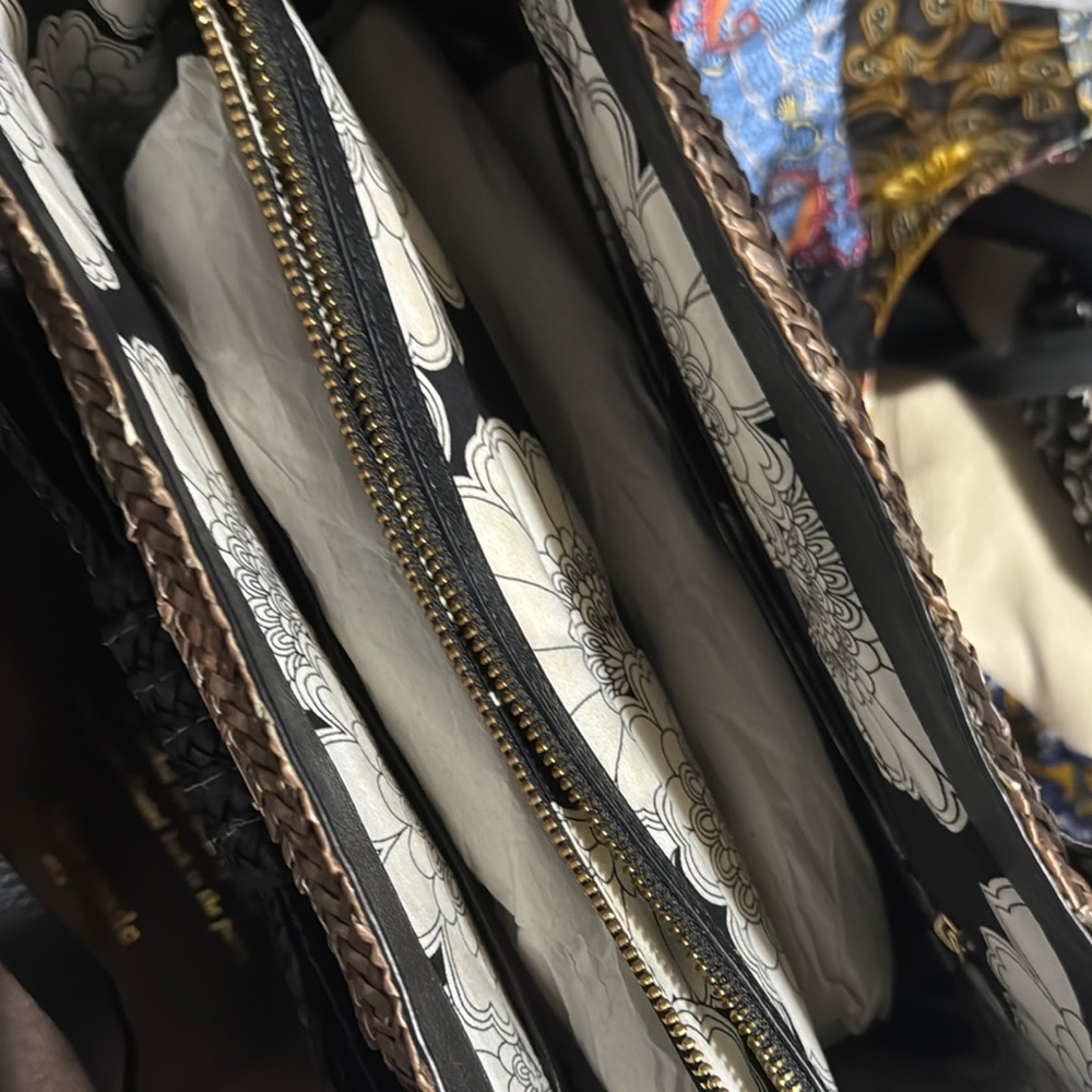 Brand New -Kate spades ♠️ Stylish Black and Brown Women's Bag brand new - Picture 9 of 11